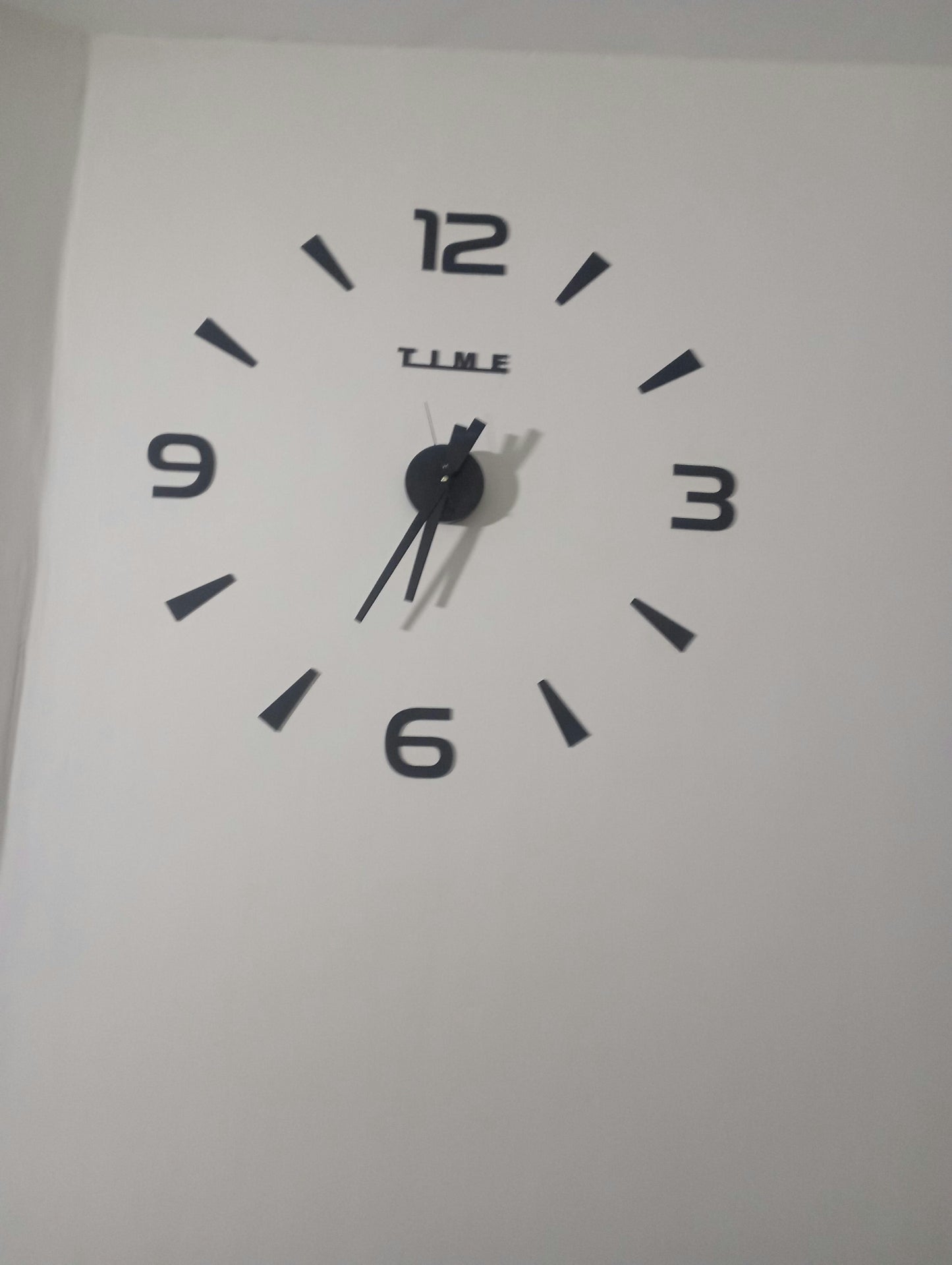 LARGE SIZE WOODEN DIY CLOCK WITH 12 INCHES NEEDLES